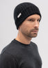 Unisex MM Rib Beanie Jet/Black 0527