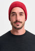 Unisex MM Rib Beanie Rata/Chilli 0527