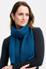 Unisex MM Ribbed Scarf Aegean 0578