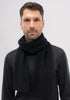 Unisex MM Ribbed Scarf Jet 0578