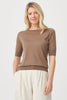Womens Tenera Knit Tee Bronze 10001VN