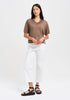 Womens Camille V Tee Bronze 100110VN