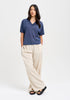 Womens Camille V Tee Twilight 100110VN