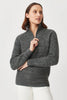 Unisex Kenzie Zip Sweater Shadow Bluestone-100155
