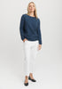 Womens Essence Sweater Deep Sea  - 100170
