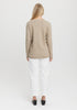 Womens Essence Sweater Latte- 100170