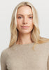 Womens Essence Sweater Latte- 100170
