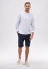 Mens Xander Sweater  Silver 100187