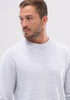 Mens Xander Sweater  Silver 100187