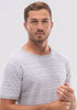 Mens Ronan Tee  Silver Birch/White  100199Vn