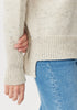 Womens Kyla Turtleneck-Beech Fleck-100282