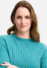 Womens Brittany Crew -Glacier-100294