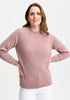 Womens Brittany Crew-Rose Dust-100294