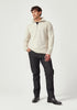 Mens Matatua Half Zip  Beech Fleck 100438