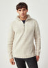 Mens Matatua Half Zip  Beech Fleck 100438