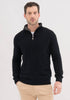 Mens Estuary Half Zip Jet/Slate 1500