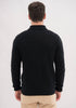Mens Estuary Half Zip Jet/Slate 1500