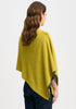 Womens Two Tone Poncho Rose Golden Pearl/Slate-1623