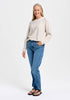 Womens Stitch Sweater  Ecru 1859