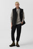 Mens Freestyle Crew Vest - Black Label-Black-2054MB