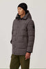 Mens Carson Parka - Crinkle Cotton  Coastal Grey 2079MB2