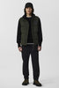 Mens Garson Vest Crinkle Cotton-Volcano-2081MB2