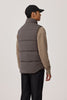 Mens Garson Vest Crinkle Cotton Costal Grey 2081MB2