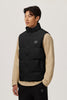 Mens Garson Vest -Black Label Black-2081MB