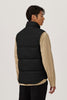 Mens Garson Vest -Black Label Black-2081MB
