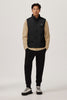 Mens Garson Vest -Black Label Black-2081MB