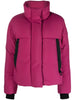 Womens Junction Cropped Puffer Black Label City Magenta 2620W