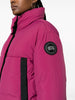 Womens Junction Cropped Puffer Black Label City Magenta 2620W