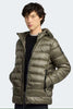 Mens Crofton Hoody Black Label- Smokey sage-2227MB