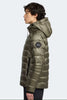 Mens Crofton Hoody Black Label- Smokey sage-2227MB