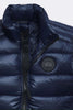 Mens Crofton Down Vest Black Label Atlantic Navy-2229MB