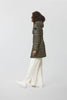 Womens Cypress Hooded Jacket Black Label - Sage Brush-2235LB