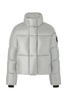 Cypress Cropped Puffer Black Label Silver Birch 2256WB