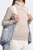 Womens Cypress Cropped Puffer White Label-Light Ozone Blue-2256WW