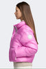 Womens Cypress Cropped Puffer White Label-Twilight Magenta-2256WW