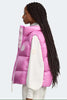 Womens Cypress Puffer Vest  White Label Twilight Magenta 2257WW