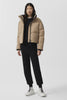 Womens Grandview Cropped Jacket  Black Label Desert Sand  2266WB