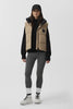 Womens Grandview Cropped Vest Black Label Desert Sand-2267WB