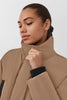 Womens Junction Cropped Puffer Black Label Desert Sand 2620WB