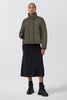 Womens Junction Cropped Puffer Black Label Smokey Sage 2620WB