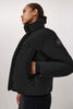 Womens Junction Cropped Puffer Black Label Black 2620WB