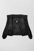 Womens Junction Cropped Puffer Black Label Black 2620WB