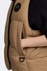 Womens Junction Puffer Vest -Black Label -Desert Sand-2622WB