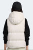 Womens Junction Puffer Vest -Black Label -North Star White -2622WB