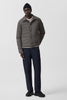 Mens Lodge Coach Jacket  Black Label Coastal Grey 2755MB