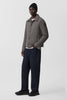 Mens Lodge Coach Jacket  Black Label Coastal Grey 2755MB
